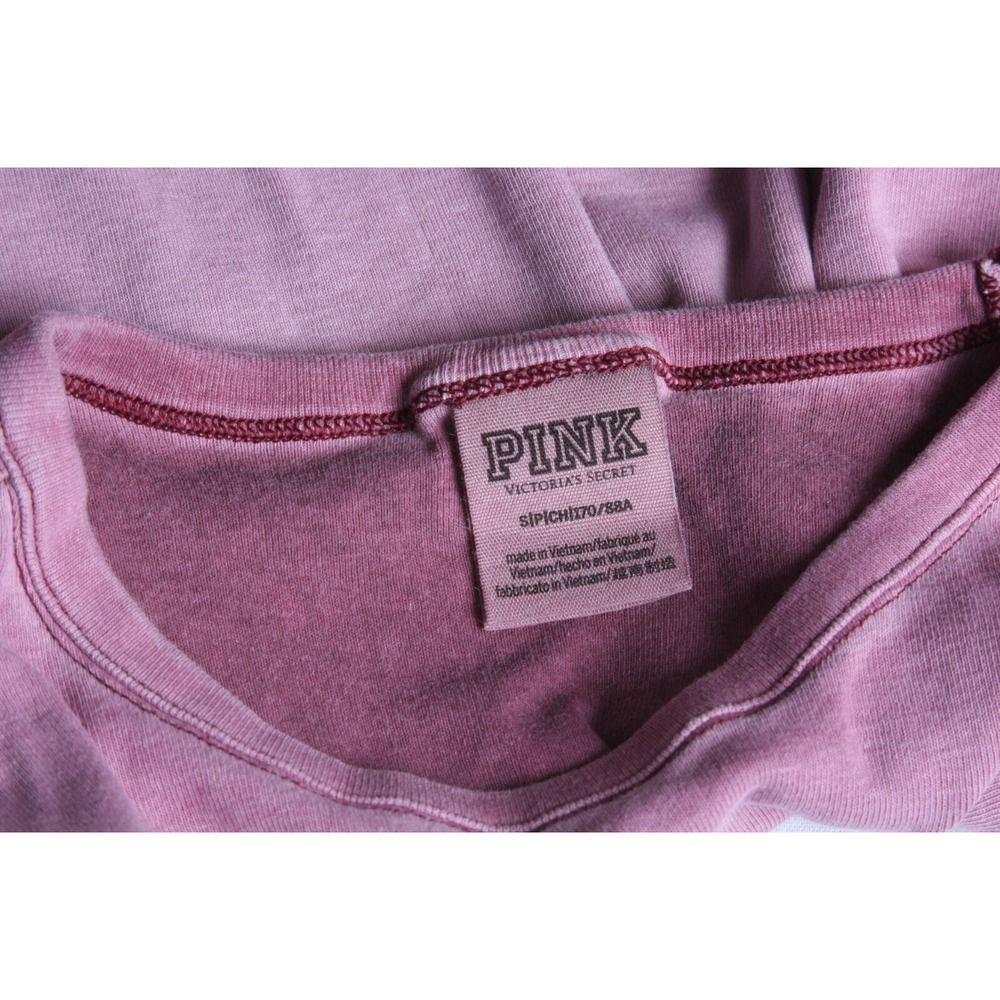 Victoria Secret PINK Shirt Womens T-Shirt Ladies 170/88A Size Small S/P - Picture 9 of 10